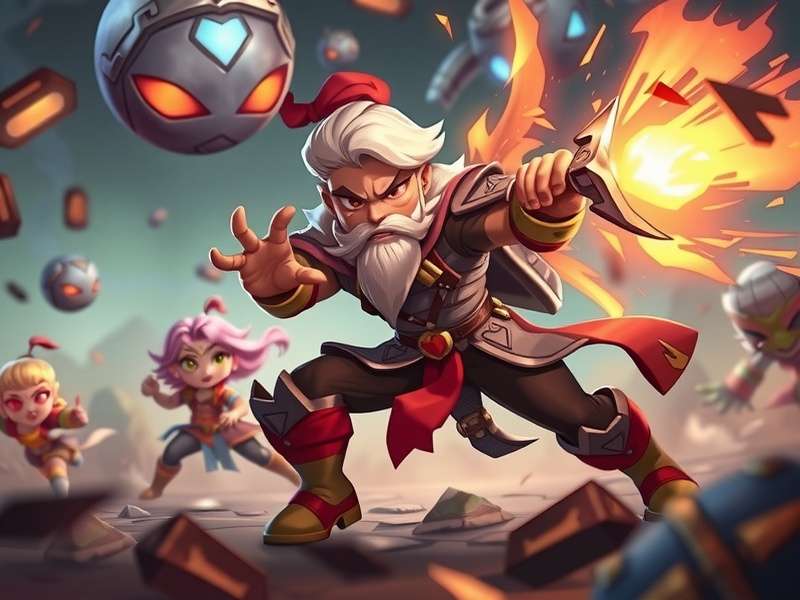 Chai Legend Titans battle scene with tea-based attacks